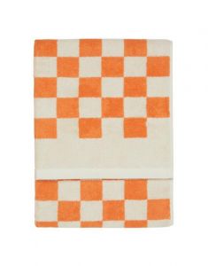 Marc O'Polo Checker Meloen Gastendoek 30 x 50 cm