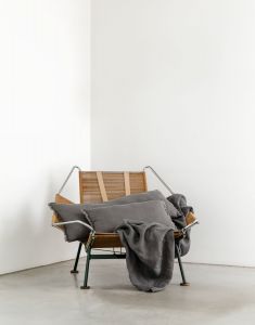 Marc O'Polo Linka Donkergrijs Sprei 180 x 265 cm