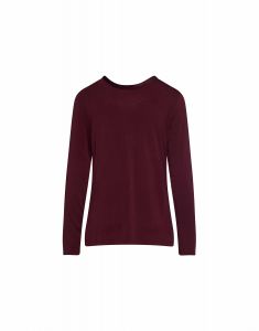 ESSENZA Luyza Uni Bordeauxrood Top lange mouw XS