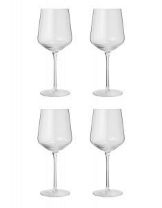 Marc O'Polo Moments Transparent Rood wijnglas Set 4-delig 45 cl