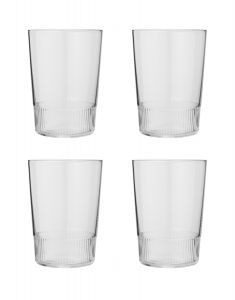 Marc O'Polo Moments Transparent Tumbler groot set 4-delig 48 cl