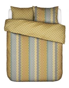 ESSENZA Stach Autumn yellow Dekbedovertrekset 260 x 220 cm