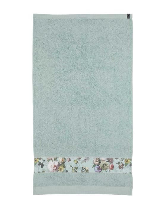 factor omvang Op de een of andere manier ESSENZA Fleur Handdoek Groen 60 x 110 cm